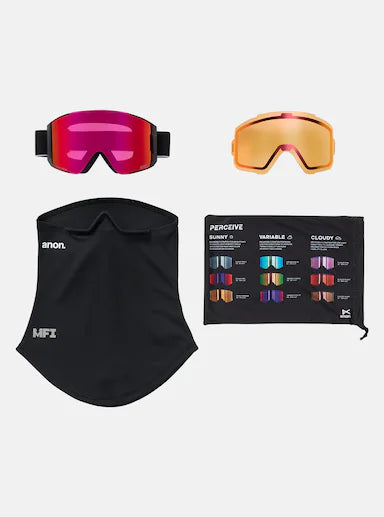Anon Sync Goggles + Bonus Lens + MFI Face Mask