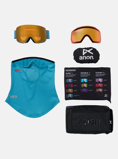 Load image into Gallery viewer, Anon M5 Goggles + Bonus Lens + MFI Face Mask
