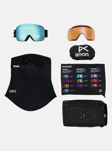 Load image into Gallery viewer, Anon M5 Goggles + Bonus Lens + MFI Face Mask
