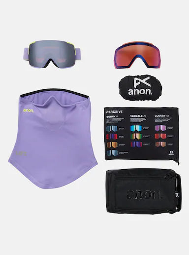 Anon M5S Goggles + Bonus Lens + MFI Face Mask