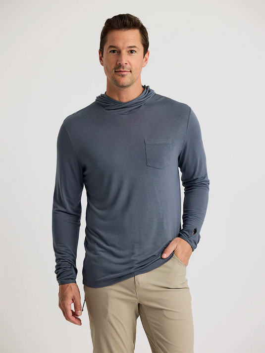Free Fly Men's Bamboo Lightweight Fleece Hoodie 2026