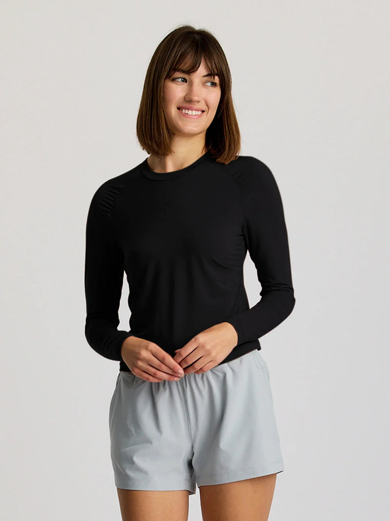 Load image into Gallery viewer, Free Fly Women's Elevate Lightweight Fitted Long Sleeve - Ski &amp; Tennis Station
