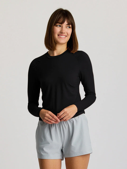 Free Fly Women's Elevate Lightweight Fitted Long Sleeve - Ski & Tennis Station