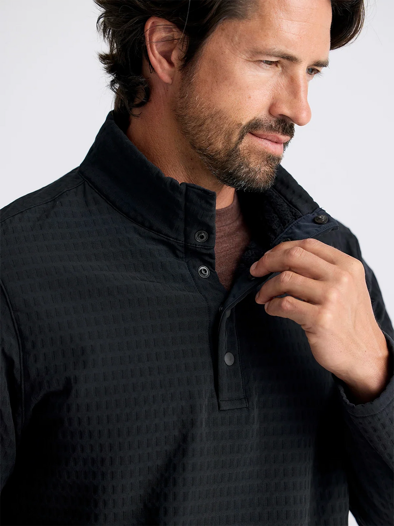 Load image into Gallery viewer, Free Fly Men's Gridback Fleece Snap Pullover
