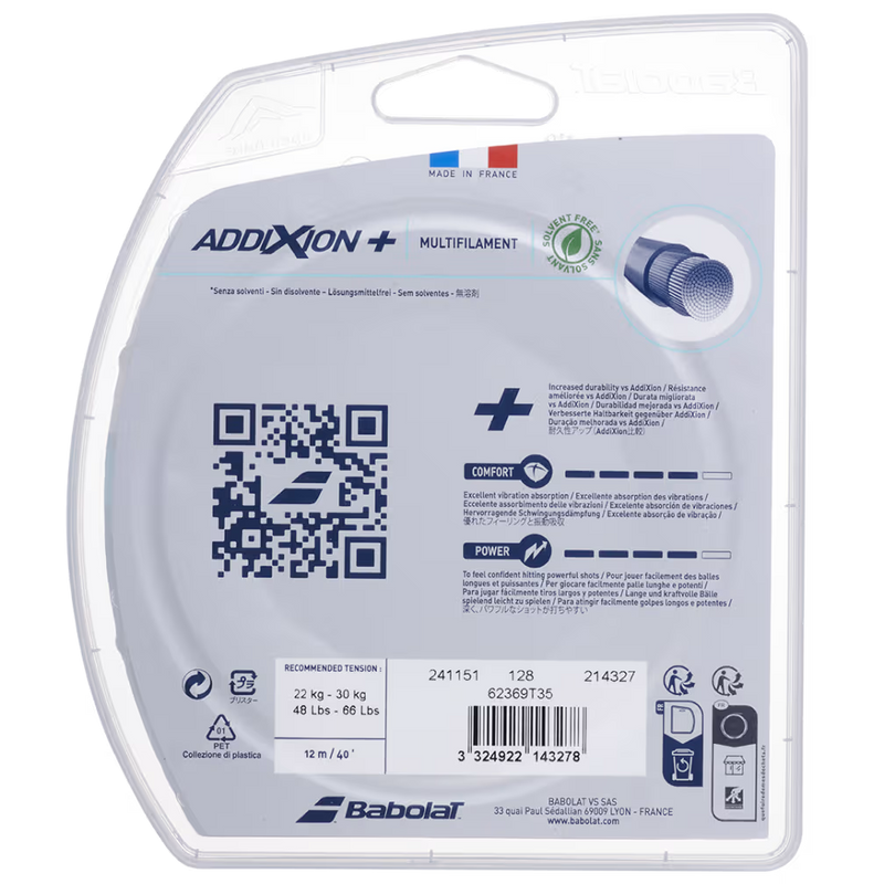 Load image into Gallery viewer, Babolat AddiXion + Tennis String - Ski &amp; Tennis Station
