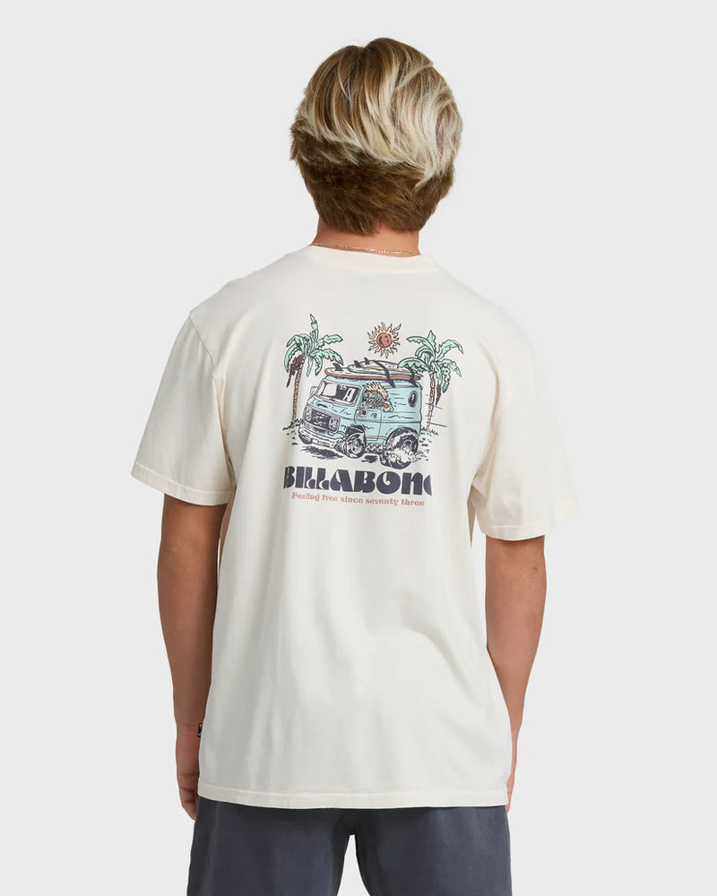 Load image into Gallery viewer, Men's Rush To Relax Wave Washed Premium Short Sleeve T-Shirt - Ski &amp; Tennis Station
