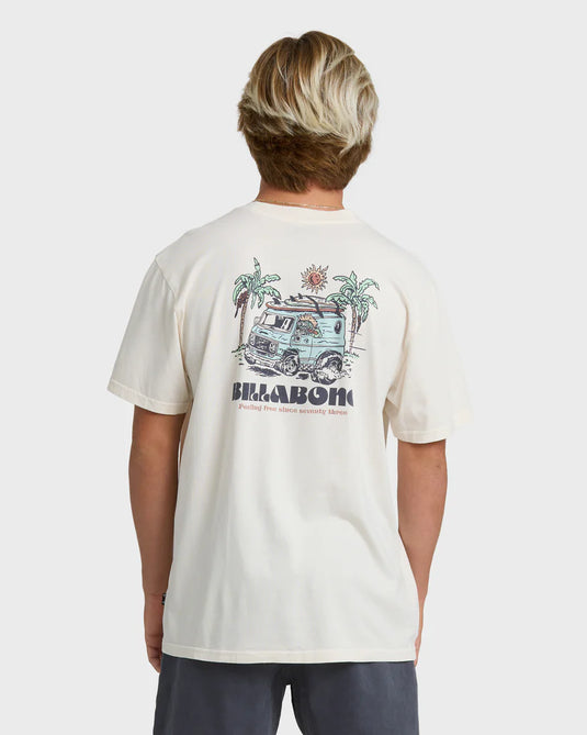 Men's Rush To Relax Wave Washed Premium Short Sleeve T-Shirt - Ski & Tennis Station