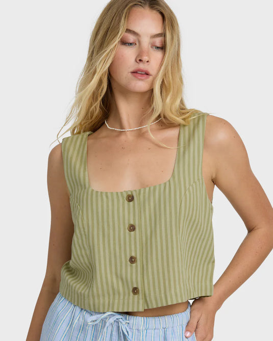 Billabong Women's Another Wave Tank - Ski & Tennis Station