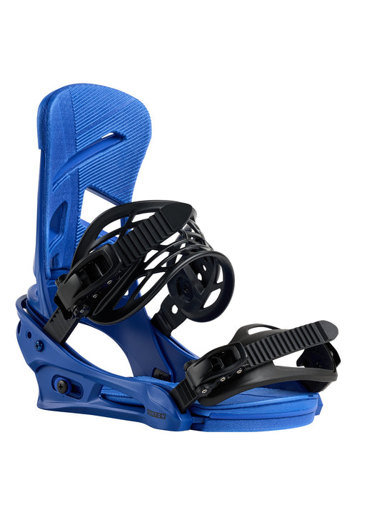 burton freestyle black men's snowboard bindings Men's Burton Mission Re:Flex Snowboard Bindings, Jake Blue / M