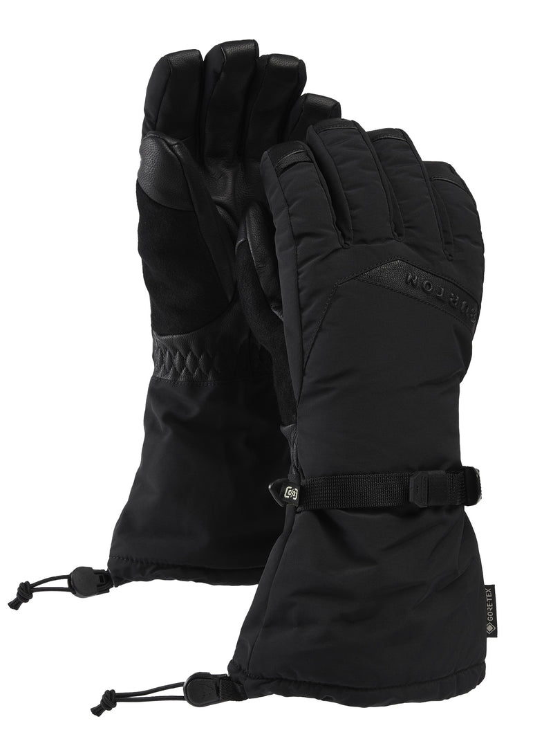Load image into Gallery viewer, Black gloves with a Burton logo on a white background
