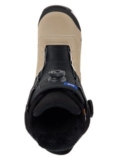 Load image into Gallery viewer, Black and beige boot on a white background
