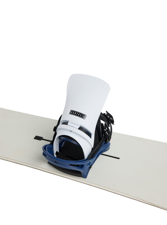 Men's Burton Cartel X Re:Flex Snowboard Bindings, Black / Red / M