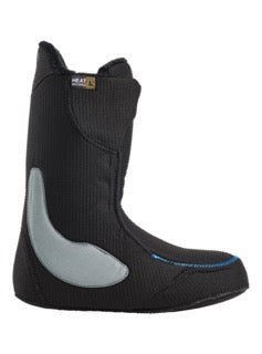 Load image into Gallery viewer, Black boot lining with gray accent on a white background
