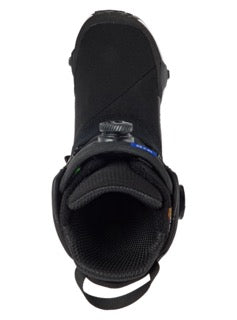 Load image into Gallery viewer, Black boot with a strap on a white background
