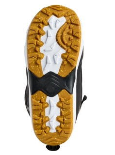 Load image into Gallery viewer, Close-up of a shoe sole with brown tread pattern on a white background
