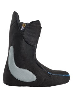 Load image into Gallery viewer, Black and gray boot liner with zipper on a white background
