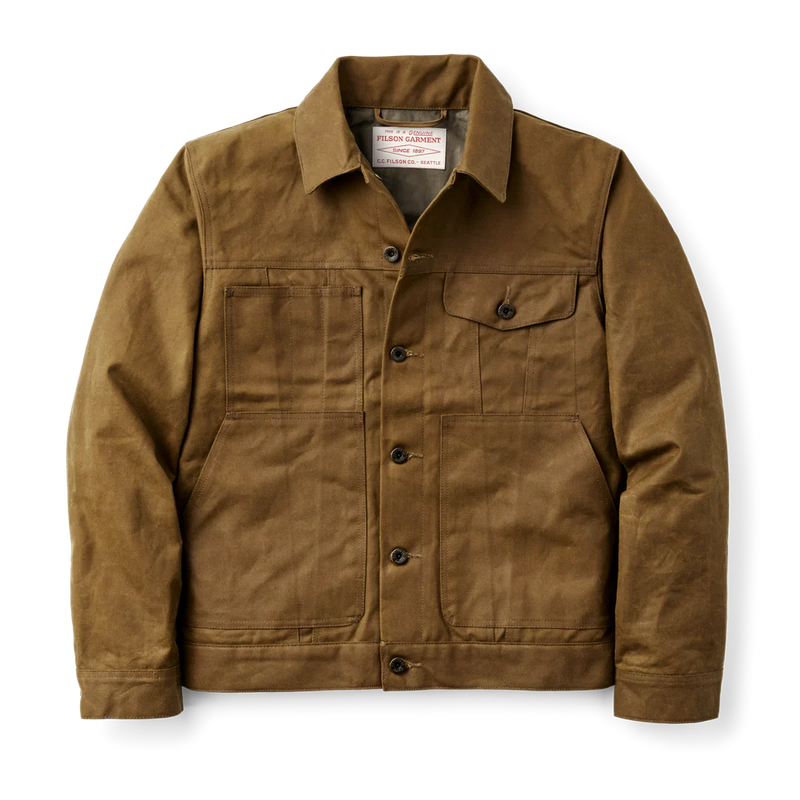 Load image into Gallery viewer, Filson Men's Tin Cloth Short Lined Cruiser Jacket - Ski &amp; Tennis Station
