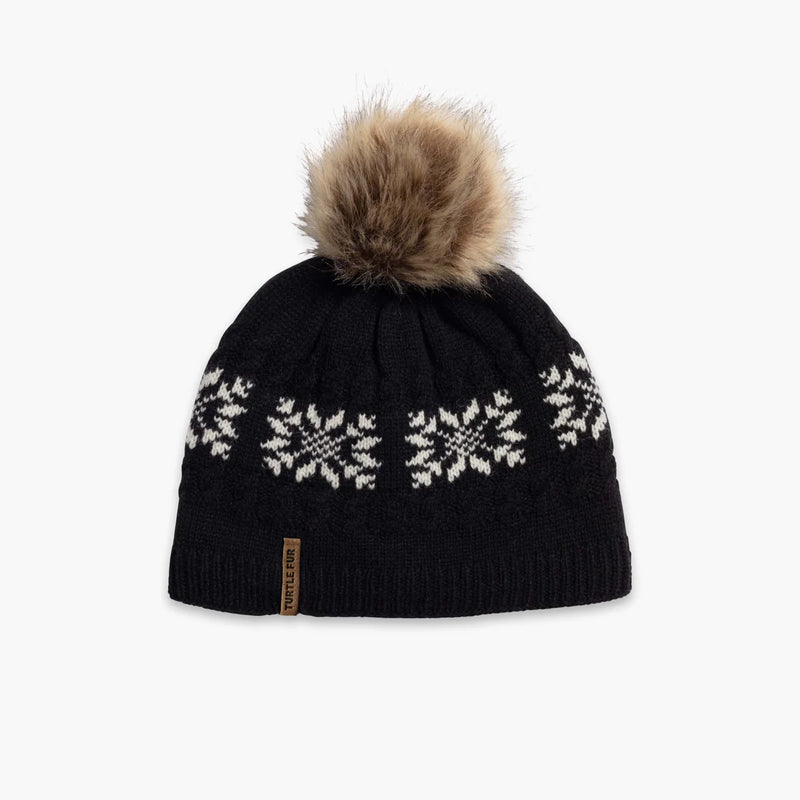 Load image into Gallery viewer, Turtle Fur Women&#39;s Lambswool Leira Beanie
