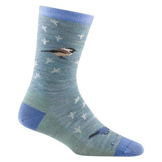 Darn Tough Women's Twitterpated Lightweight Lifestyle Crew Sock