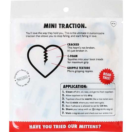 Crab Grab Mini Hearts Stomp Pad