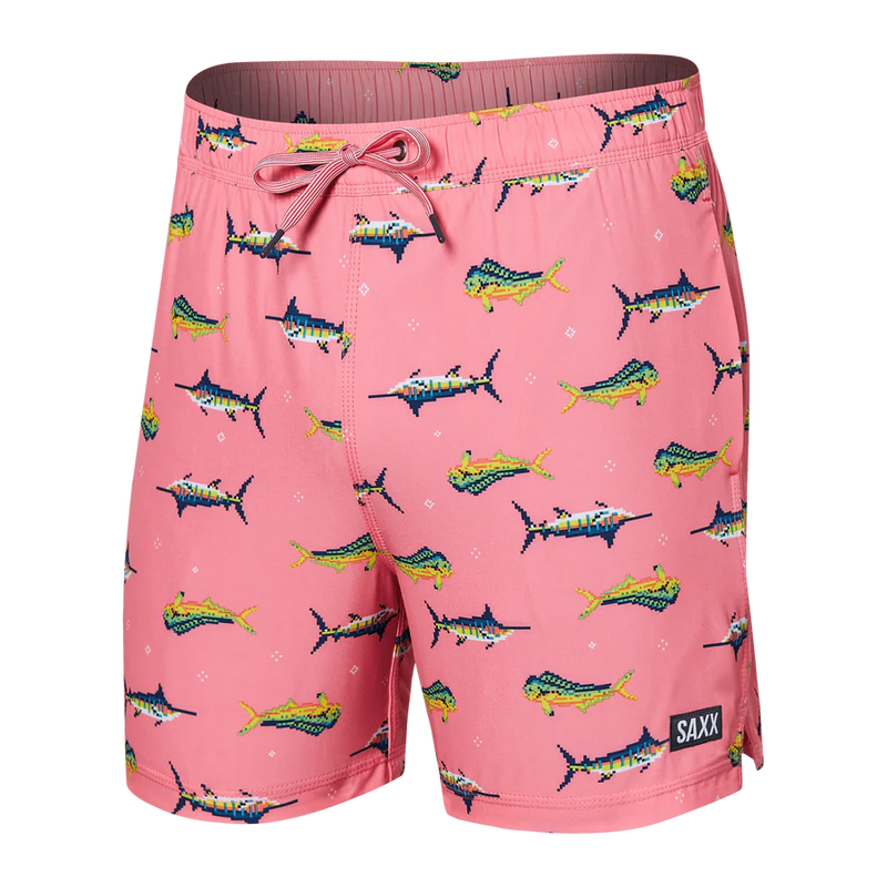 Load image into Gallery viewer, SAXX Men&#39;s Oh Buoy Stretch Valley 5in Swim Shorts
