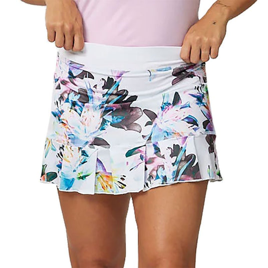 Sofibella Women's Printed UV Colors 14" Tennis Skort