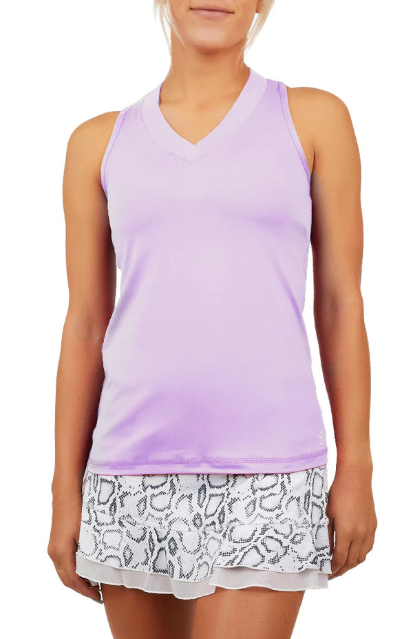 Load image into Gallery viewer, Sofibella Women&#39;s UV Colors Racerback Tennis Tank
