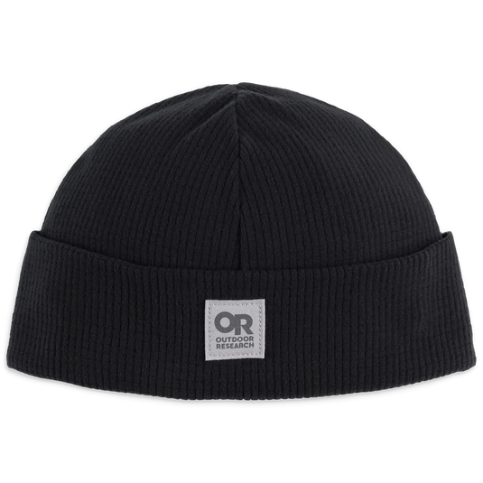 Textured black beanie from Outdoor Research