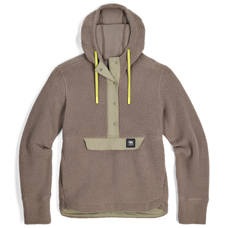 Load image into Gallery viewer, Tan Fleece pullover for ladies
