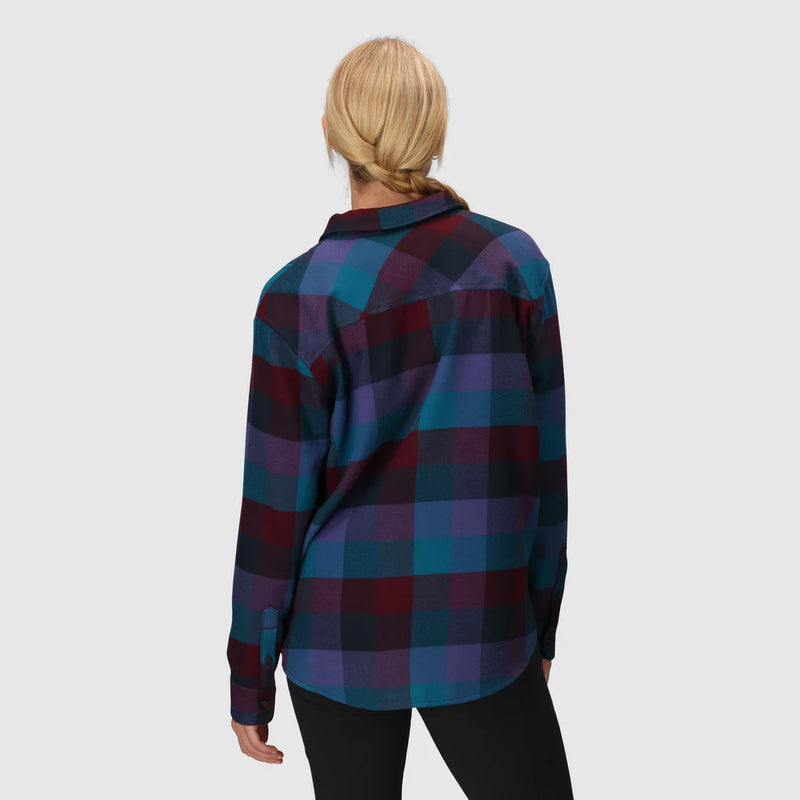 Load image into Gallery viewer, Outdoor Research Women&#39;s Feedback Flannel Twill Shirt
