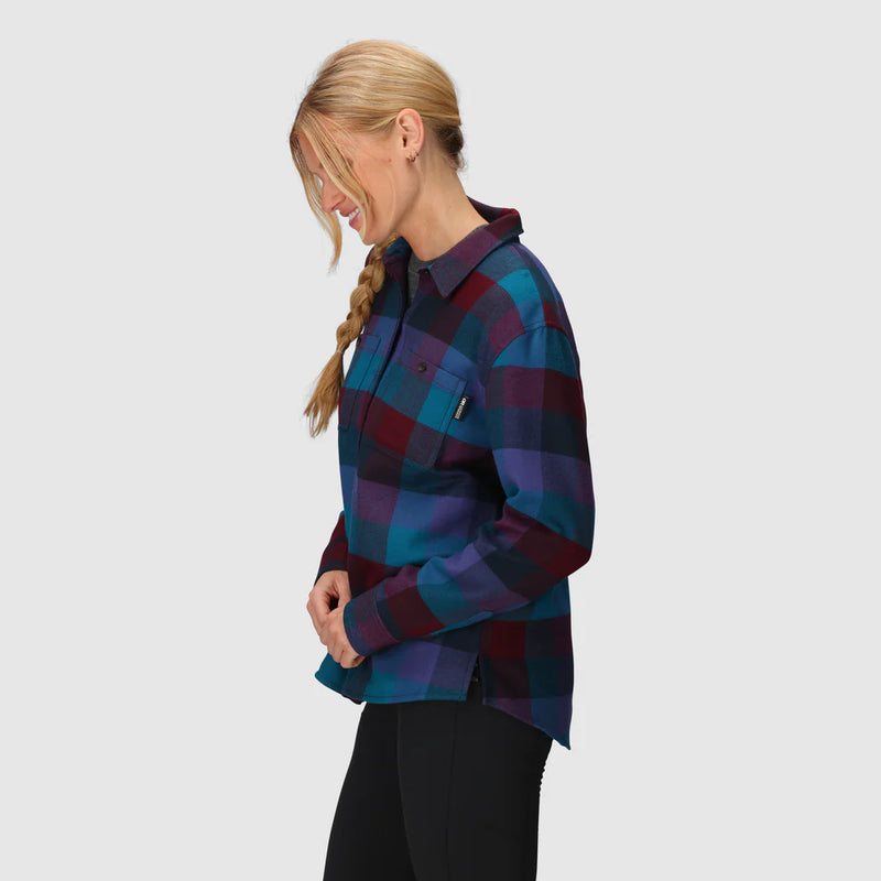 Load image into Gallery viewer, Outdoor Research Women&#39;s Feedback Flannel Twill Shirt
