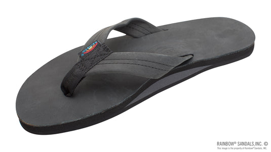Rainbow Men's Single Layer Premier Leather 1' Strap Sandal - Ski & Tennis Station