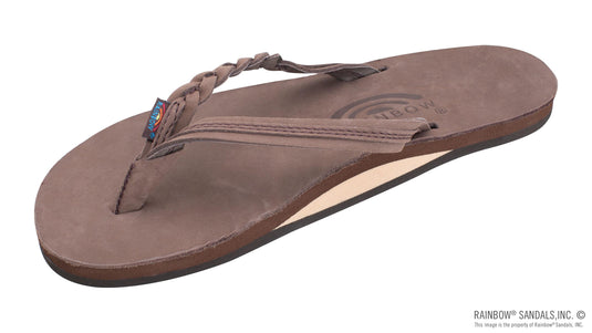 Rainbow Women's Flirty Braidy - Single Layer Premier Leather 1/2