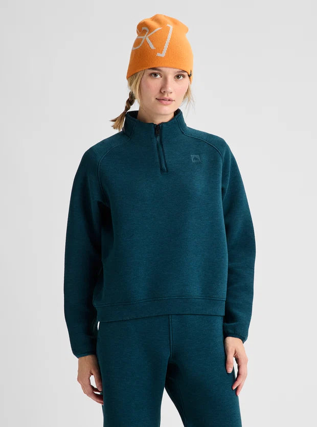 Load image into Gallery viewer, Burton Women's SpaceCloud 1/4 Zip Top
