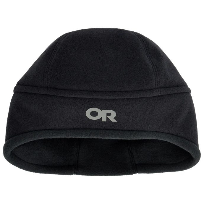 Black windblock beanie from Outdoor Research