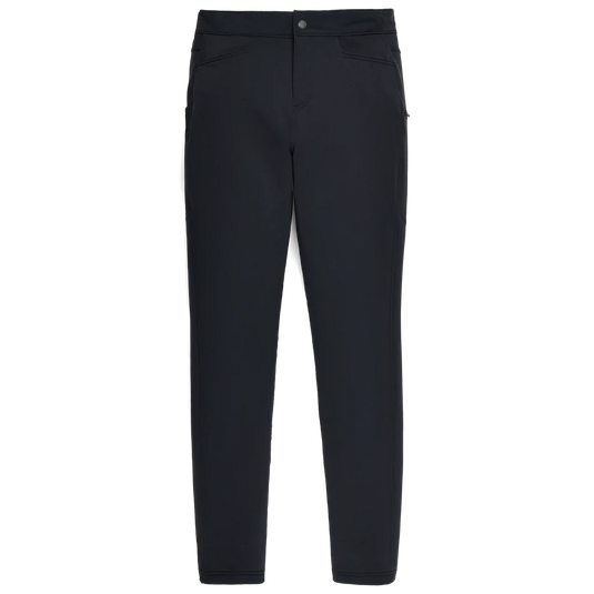 black fleece pants for women