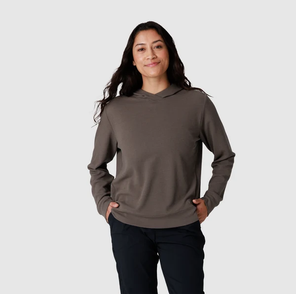 Load image into Gallery viewer, Outdoor Research Women's Eclipse Waffle Hoodie
