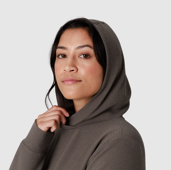 Load image into Gallery viewer, Outdoor Research Women's Eclipse Waffle Hoodie
