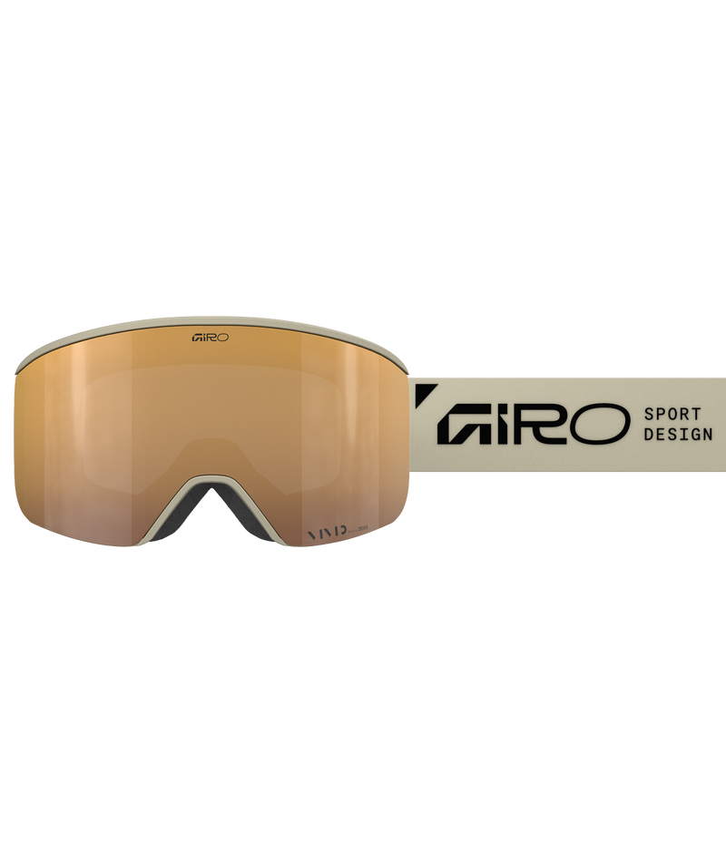 Load image into Gallery viewer, Giro ski goggles with gold lens on a white background
