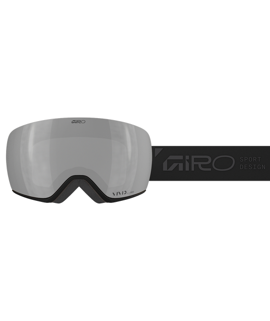 Giro ski goggles with a white background