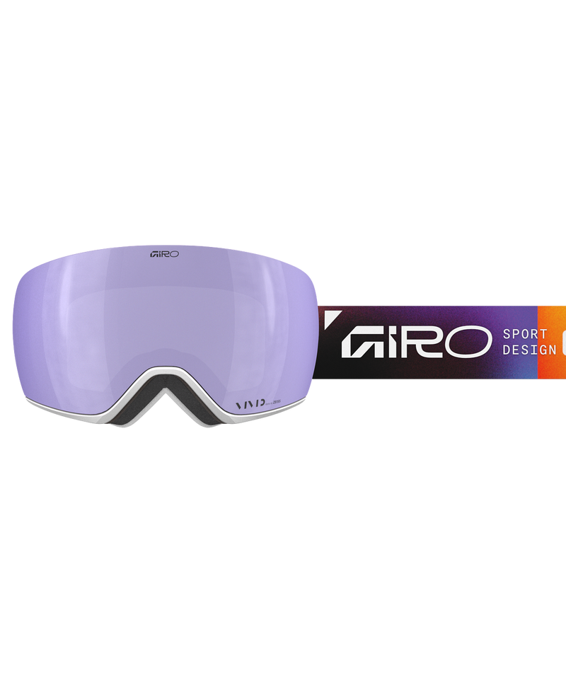Load image into Gallery viewer, Purple ski goggles with &#39;Giro&#39; branding on a white background
