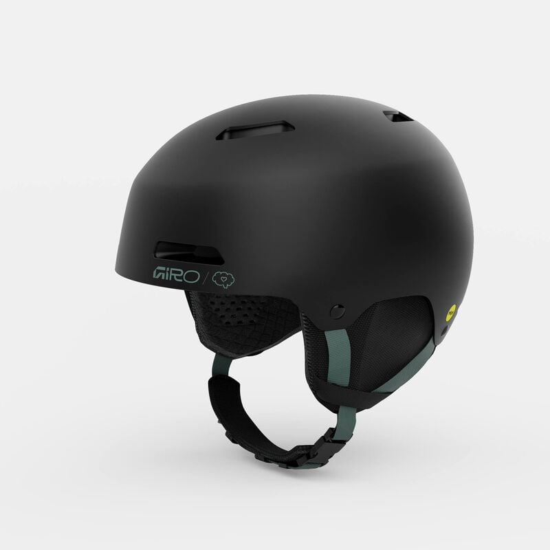 Load image into Gallery viewer, Black helmet with Giro logo on a white background
