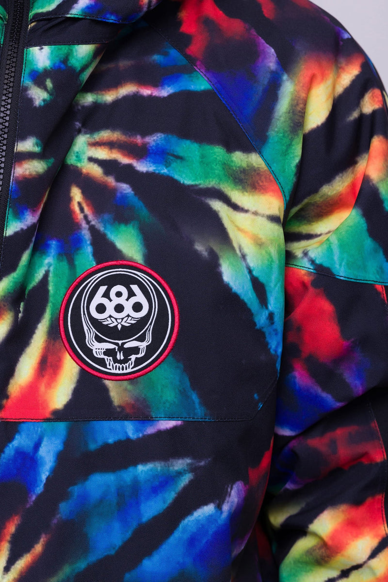 Load image into Gallery viewer, 686 Grateful Dead Men&#39;s Renewal Insulated Anorak Jacket 2024 - Ski &amp; Tennis Station
