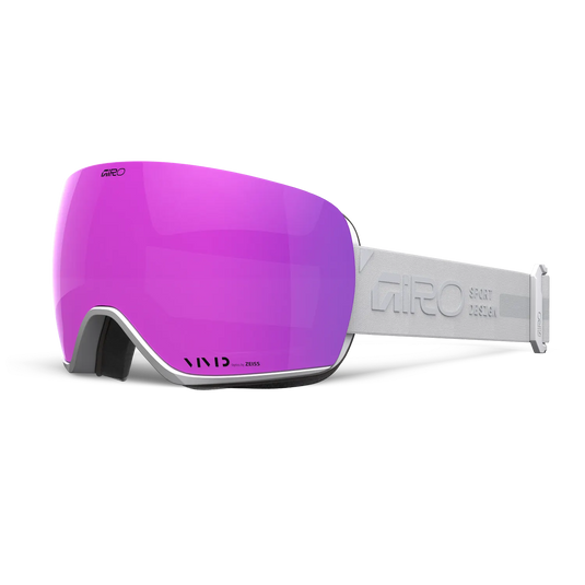 Giro Article 2 wihte and pink goggles. Ski and Tennis Station.