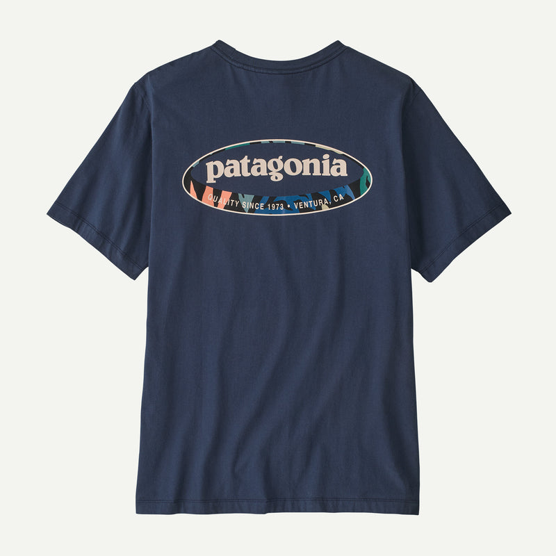 Load image into Gallery viewer, Patagonia Men's '95 Oval Logo T-Shirt - Ski &amp; Tennis Station
