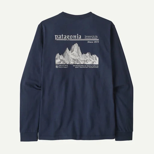 Load image into Gallery viewer, Patagonia Long-Sleeved Midweight Hut Tripper Skyline T-Shirt
