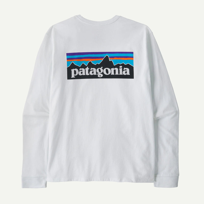 Load image into Gallery viewer, Patagonia Long-Sleeved P-6 Logo Responsibili-Tee
