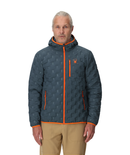 Spyder Men's Zenith Hooded Down Jacket