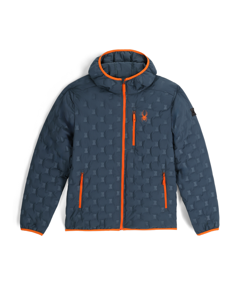 Load image into Gallery viewer, Spyder Men's Zenith Hooded Down Jacket
