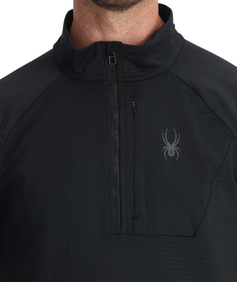 Load image into Gallery viewer, Spyder Men&#39;s Gridweb Fleece Half Zip
